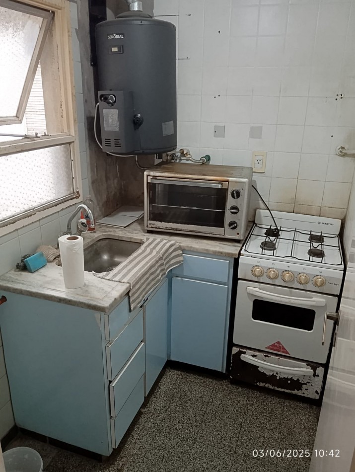 DEPARTAMENTO 1 AMBIENTE - PLAZA COLON
