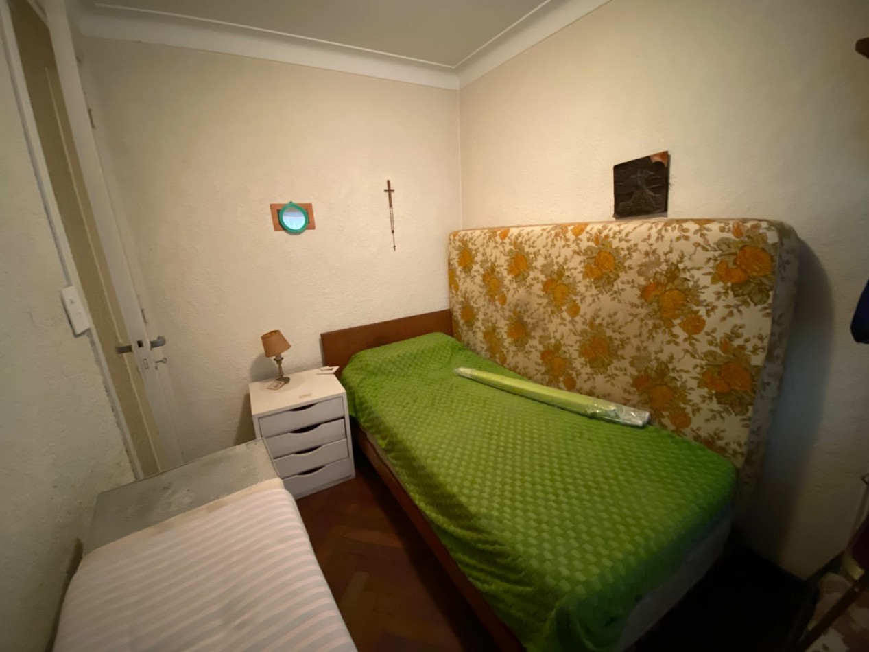 DEPARTAMENTO 3 AMBIENTES Y DEPENDENCIA CON BALCON FRANCES Y PATIO - ZONA CENTRO